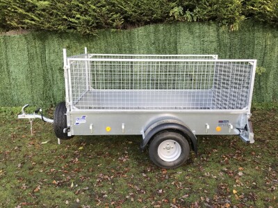 Ifor Williams P7e Ramp Flotation Wheels Unbraked Trailer Mesh