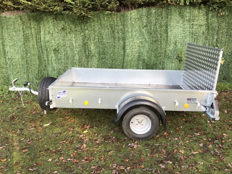 Ifor Williams P7e Ramp Flotation Wheels Unbraked Trailer