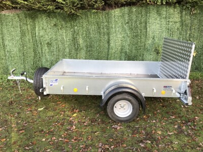 Ifor Williams P7e Ramp Flotation Wheels Unbraked Trailer