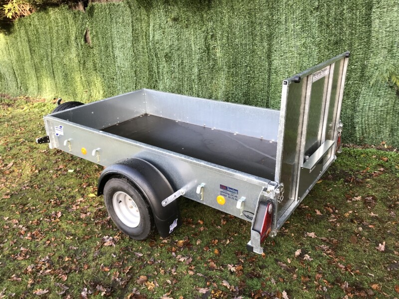 Ifor Williams P7e Ramp Flotation Wheels Unbraked Trailer