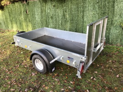 Ifor Williams P7e Ramp Flotation Wheels Unbraked Trailer