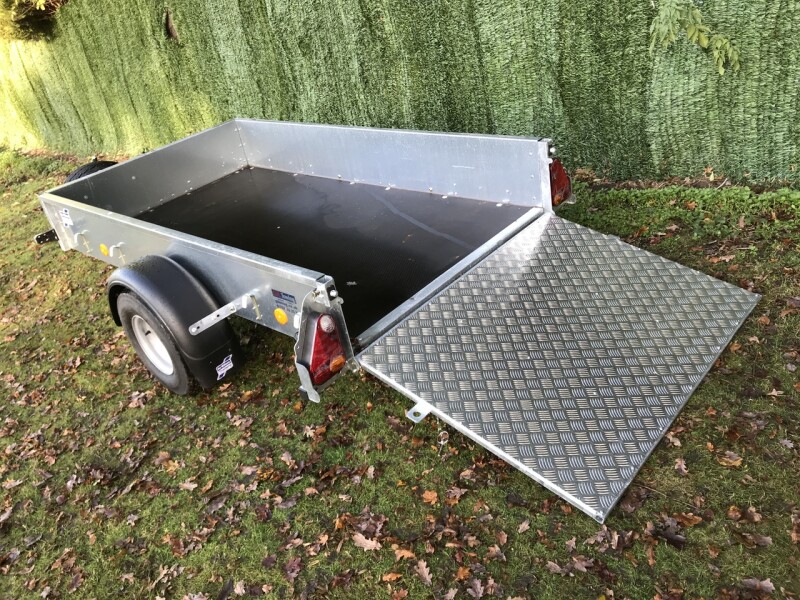 Ifor Williams P7e Ramp Flotation Wheels Unbraked Trailer