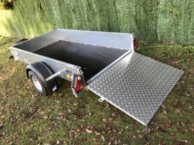 Ifor Williams P7e Ramp Flotation Wheels Unbraked Trailer