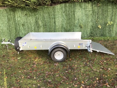 Ifor Williams P7e Ramp Flotation Wheels Unbraked Trailer