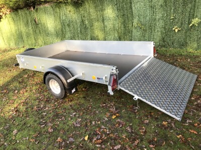 Ifor Williams P8e Ramp Flotation Wheels Unbraked Trailer