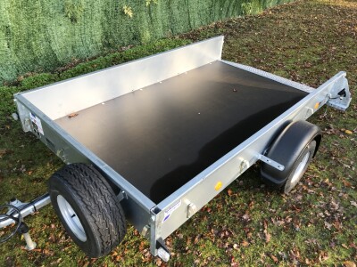 Ifor Williams P8e Ramp Flotation Wheels Unbraked Trailer