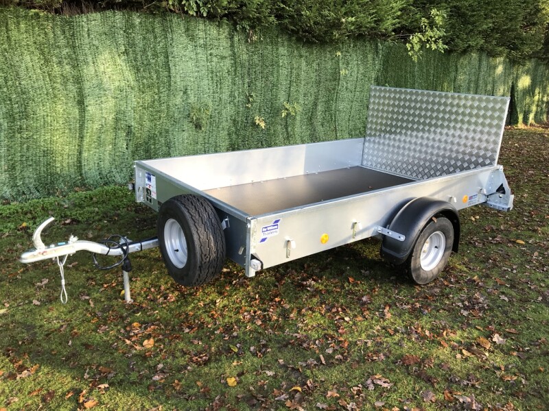 Ifor Williams P8e Ramp Flotation Wheels Unbraked Trailer