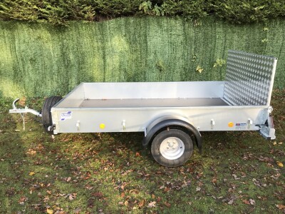 Ifor Williams P8e Ramp Flotation Wheels Unbraked Trailer