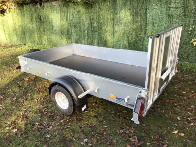 Ifor Williams P8e Ramp Flotation Wheels Unbraked Trailer