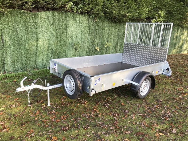 Ifor Williams P8e Trailer - 4ft Extended Ramp and 13" Wheels