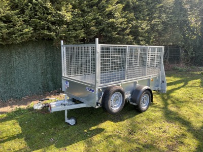 Ifor Williams GD84G Ramp Single Axle General Duty Trailer with Mesh Sides Fitted