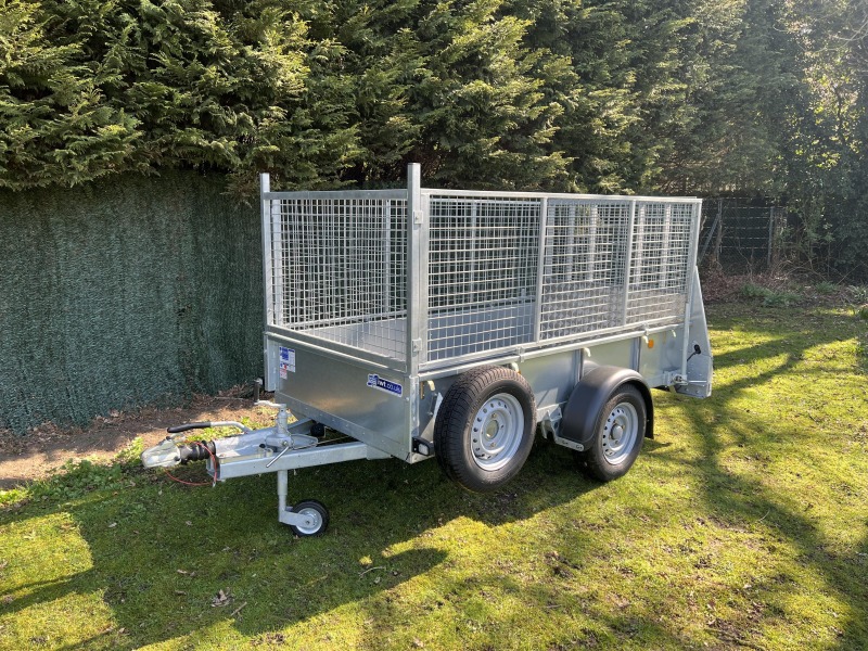 Ifor Williams GD84G Ramp Single Axle General Duty Trailer with Mesh Sides Fitted