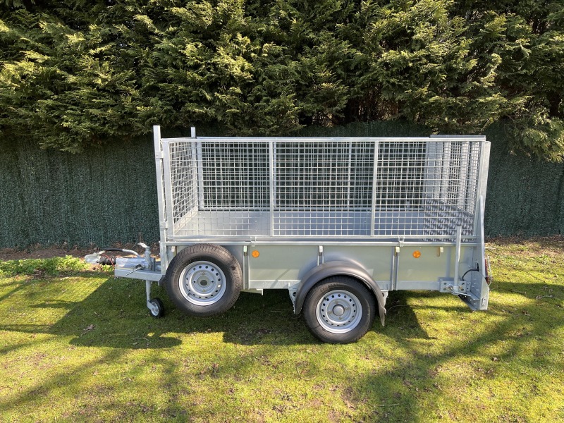 Ifor Williams GD84G Ramp Single Axle General Duty Trailer with Mesh Sides Fitted