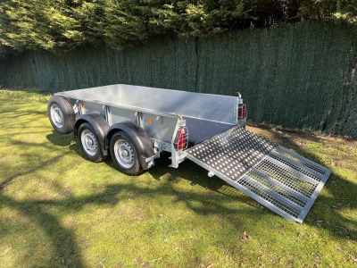 Ifor Williams GD84G Ramp Twin Axle General Duty Trailer
