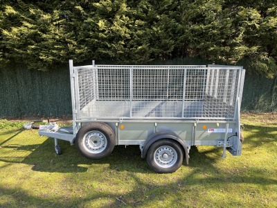 Ifor Williams GD85G Ramp Single Axle General Duty Trailer with Mesh Sides Fitted
