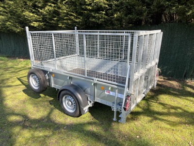 Ifor Williams GD85G Ramp Single Axle General Duty Trailer with Mesh Sides Fitted
