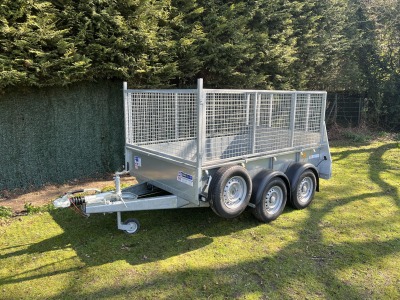 Ifor Williams GD85G Ramp Twin Axle General Duty Trailer with Mesh Sides Fitted