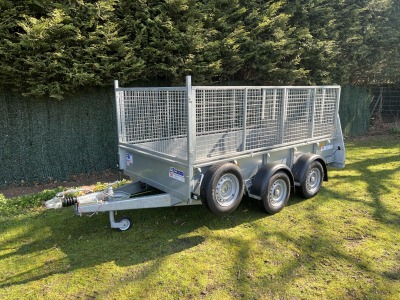 Ifor Williams GD105G Ramp General Duty Trailer with Mesh Sides Fitted