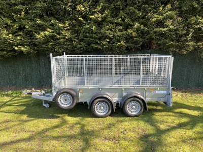 Ifor Williams GD105G Ramp General Duty Trailer with Mesh Sides Fitted