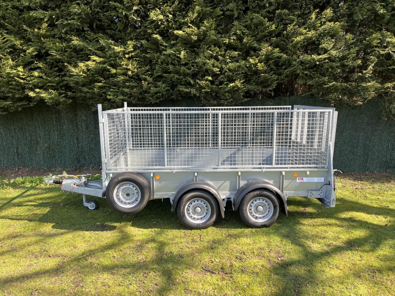 Ifor Williams GD105G Ramp General Duty Trailer with Mesh Sides Fitted
