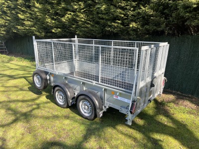 Ifor Williams GD105G Ramp General Duty Trailer with Mesh Sides Fitted