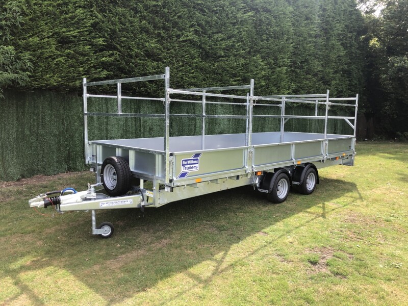 Ifor Williams LM186T Flat Bed Trailer Tipi Framework