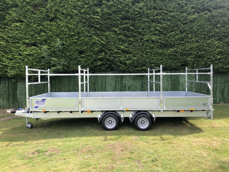 Ifor Williams LM186T Flat Bed Trailer Tipi Framework