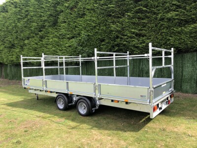 Ifor Williams LM186T Flat Bed Trailer Tipi Framework