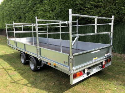 Ifor Williams LM186T Flat Bed Trailer Tipi Framework