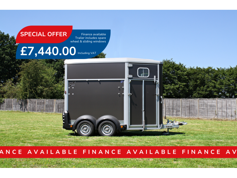 Ifor Williams HB506 Double Horse Trailer - Graphite