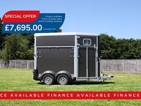 Ifor Williams HB506 Double Horse Trailer - Graphite