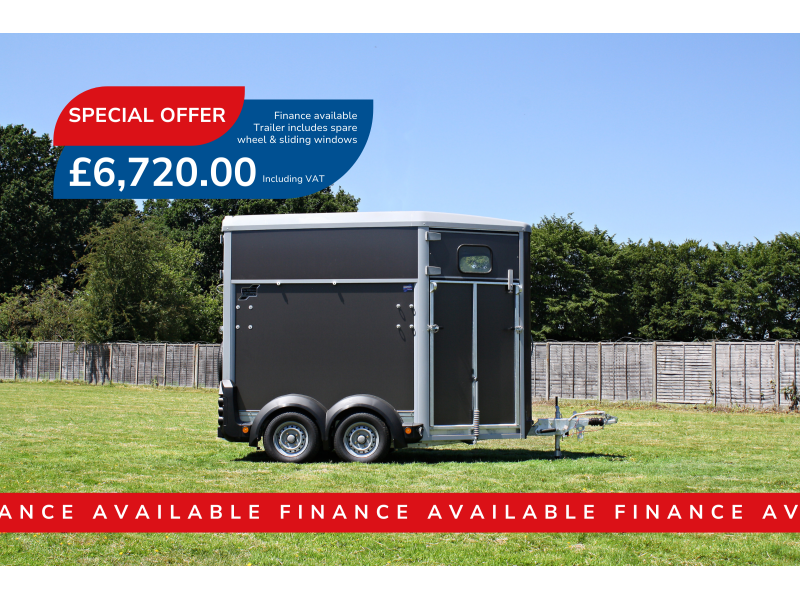 Ifor Williams HB403 Single Horse Trailer - Graphite