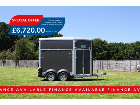 Ifor Williams HB403 Single Horse Trailer - Graphite
