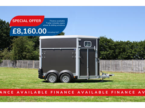 Ifor Williams HB511 Double Horse Trailer - Graphite
