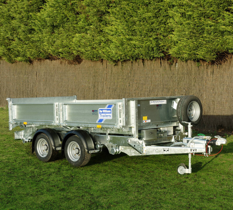 Ifor Williams TT3017 Power Tipper Trailer - 12" Wheels