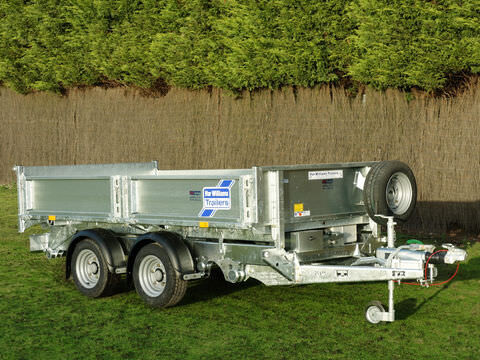 Ifor Williams TT3017 Power Tipper Trailer - 12" Wheels