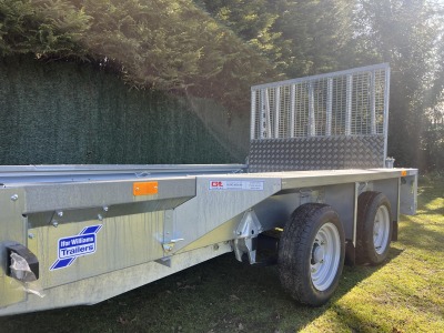 Ifor Williams GX105HD Ramp Plant Trailer