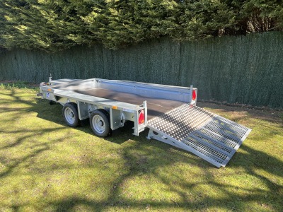 Ifor Williams GX105HD Ramp Plant Trailer
