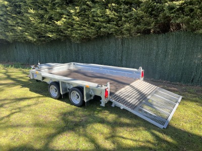 Ifor Williams GX106 Ramp Plant Trailer