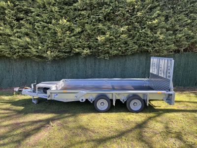 Ifor Williams GX126 Ramp Plant Trailer
