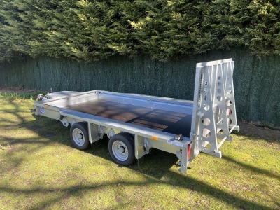 Ifor Williams GX126 Ramp Plant Trailer