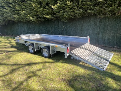 Ifor Williams GX126 Ramp Plant Trailer