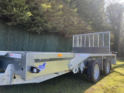 Ifor Williams GX126 Ramp Plant Trailer