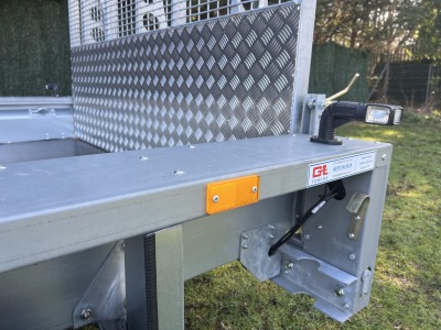 Ifor Williams GX126 Ramp Tri Axle Plant Trailer