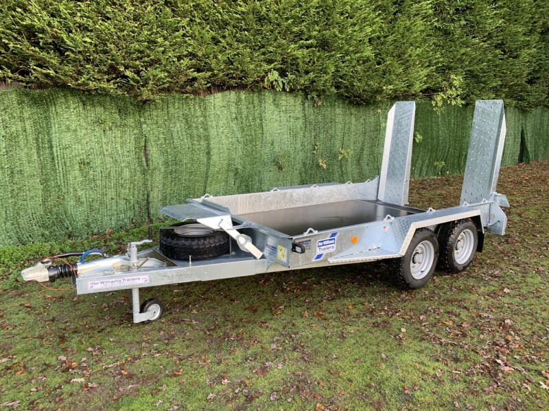 Ifor Williams GH1054 Beavertail Plant Trailer With 4ft 9in Skids