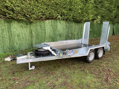Ifor Williams GH1054 Beavertail Plant Trailer With 4ft 9in Skids