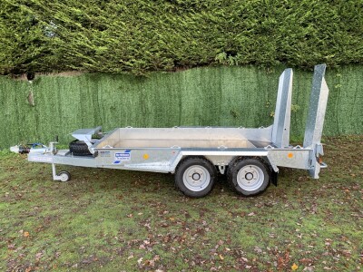 Ifor Williams GH1054 Beavertail Plant Trailer With 4ft 9in Skids