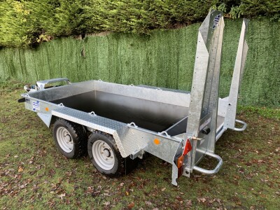 Ifor Williams GH1054 Beavertail Plant Trailer With 4ft 9in Skids