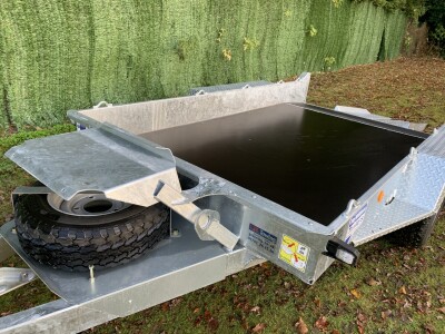 Ifor Williams GH1054 Beavertail Plant Trailer With 4ft 9in Skids