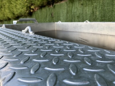 Ifor Williams GH1054 Beavertail Plant Trailer With 4ft 9in Skids